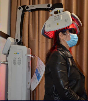 Urticaria Scleroderma LED Phototherapy System 5mW Laser Hair Growth System