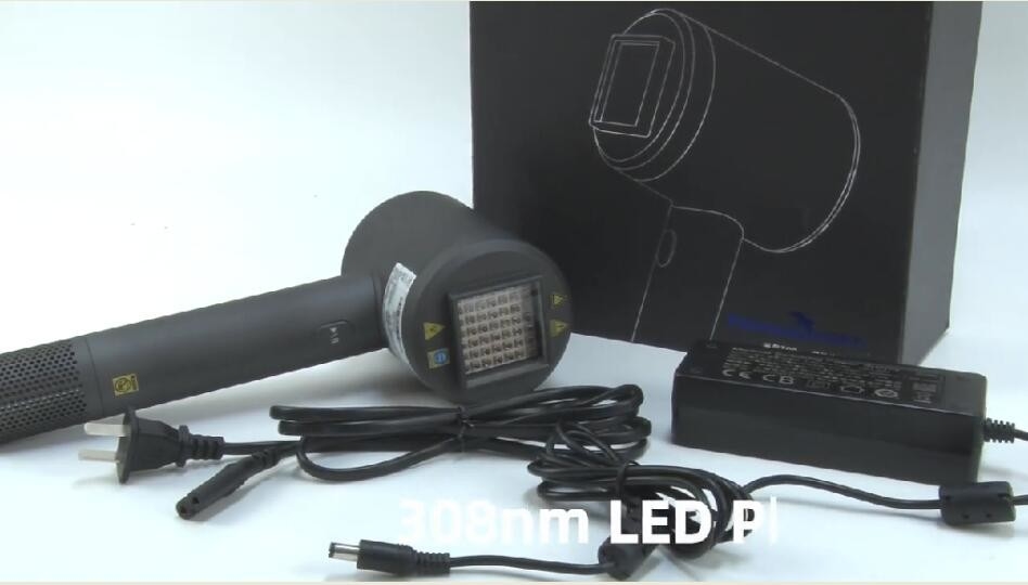 Medical 308nm LED Bule Lights Device Peninsula For Vitiligo At Clinic