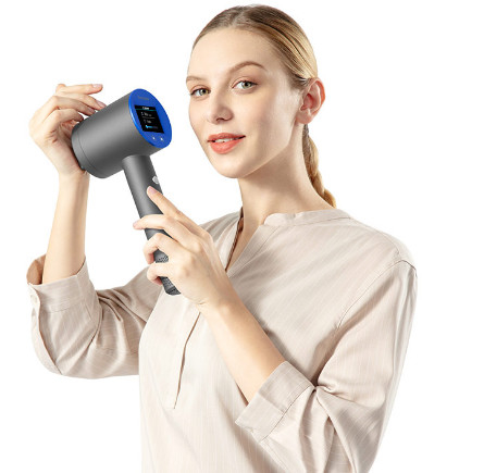 Handhold Led Phototherapy System For Vitiligo Treatment 24W / M 308nm